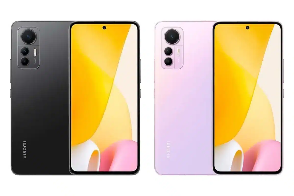 Xiaomi 12 Lite 5G em Black, Lite Green e Lite Pink